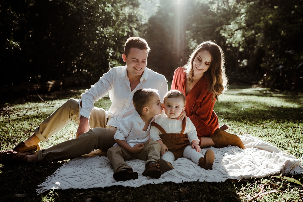 Family portrait in Wollongong