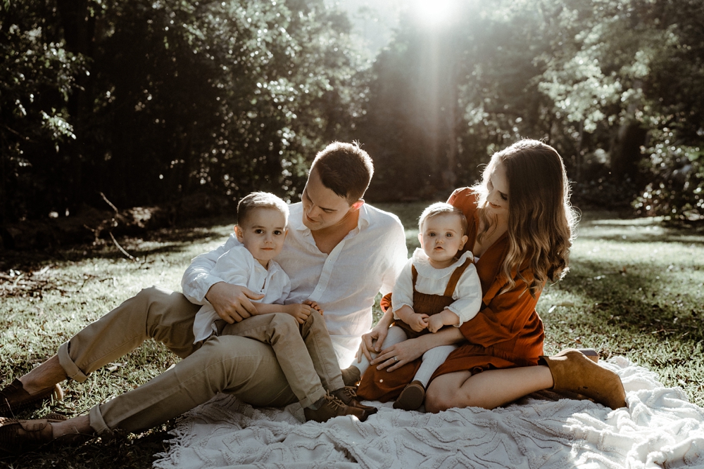 Family portrait in Wollongong