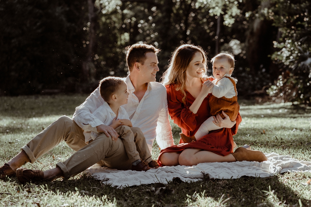 Family portrait in Wollongong