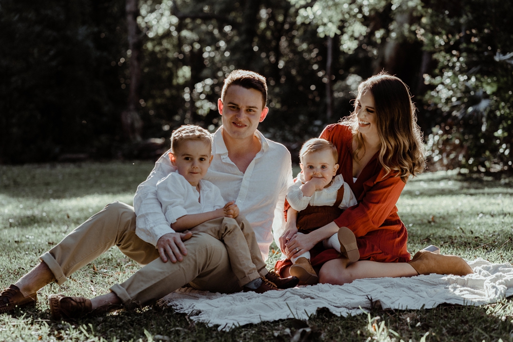 Family portrait in Wollongong